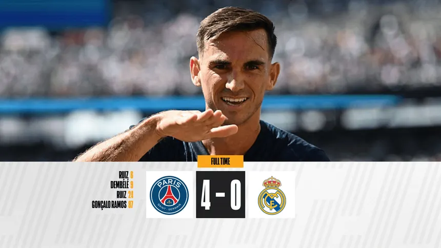 PSG 4-0 Real Madrid FIFA Club World Cup
